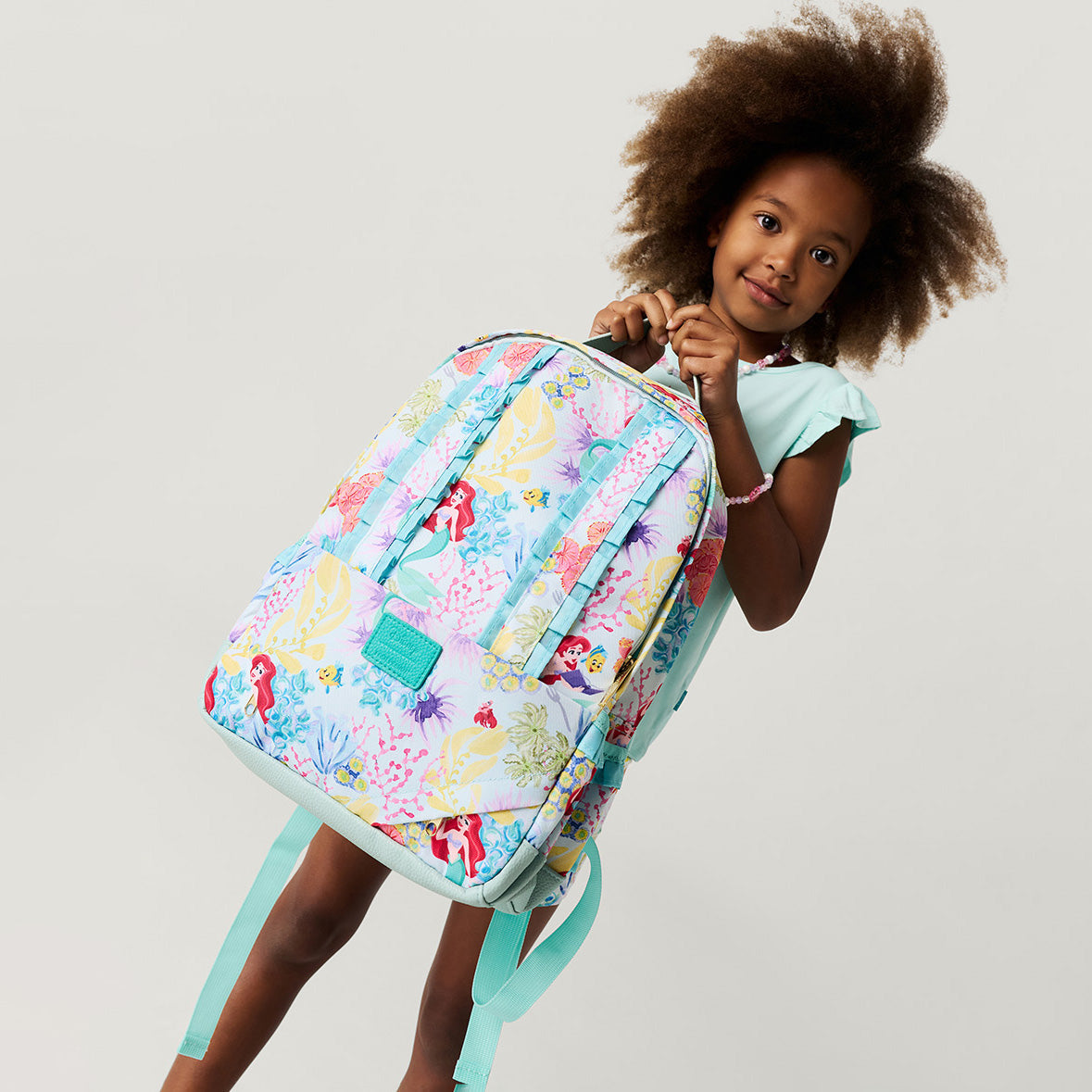 Disney Princess Ariel Ruffled Backpack