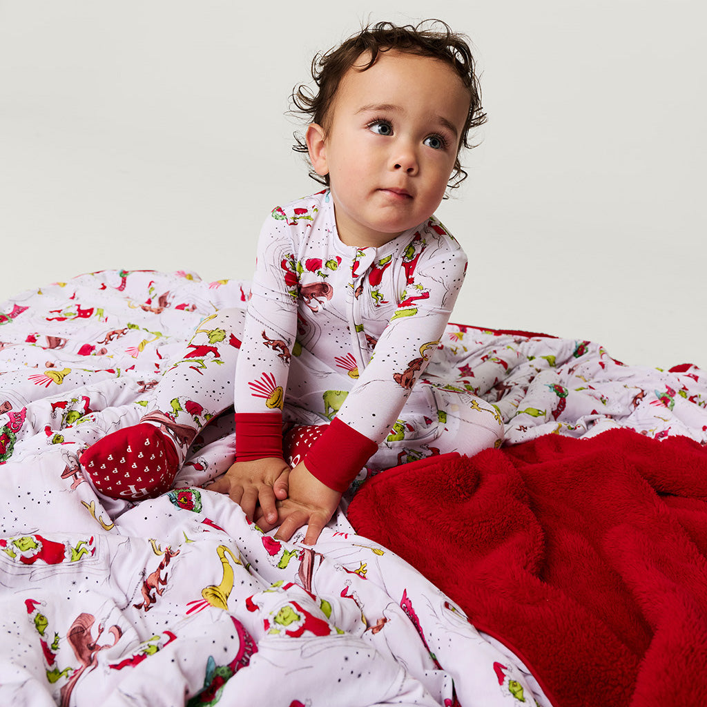 Dr. Seuss Mount Crumpit Luxe Plush Patoo® Blanket