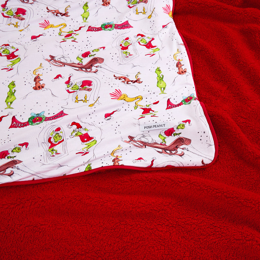 Dr. Seuss Mount Crumpit Luxe Plush Patoo® Blanket