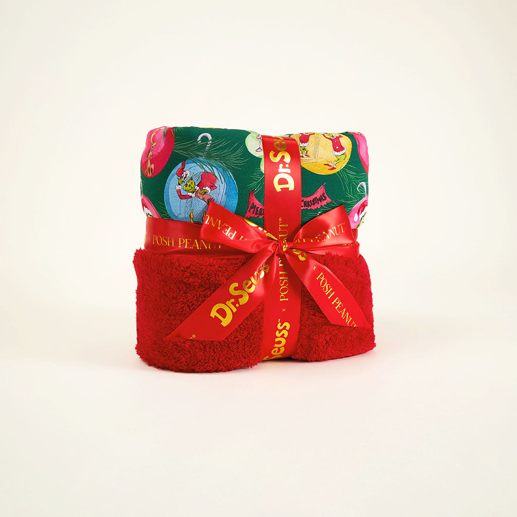 Dr. Seuss Who-liday Tree Luxe Plush Patoo® Blanket
