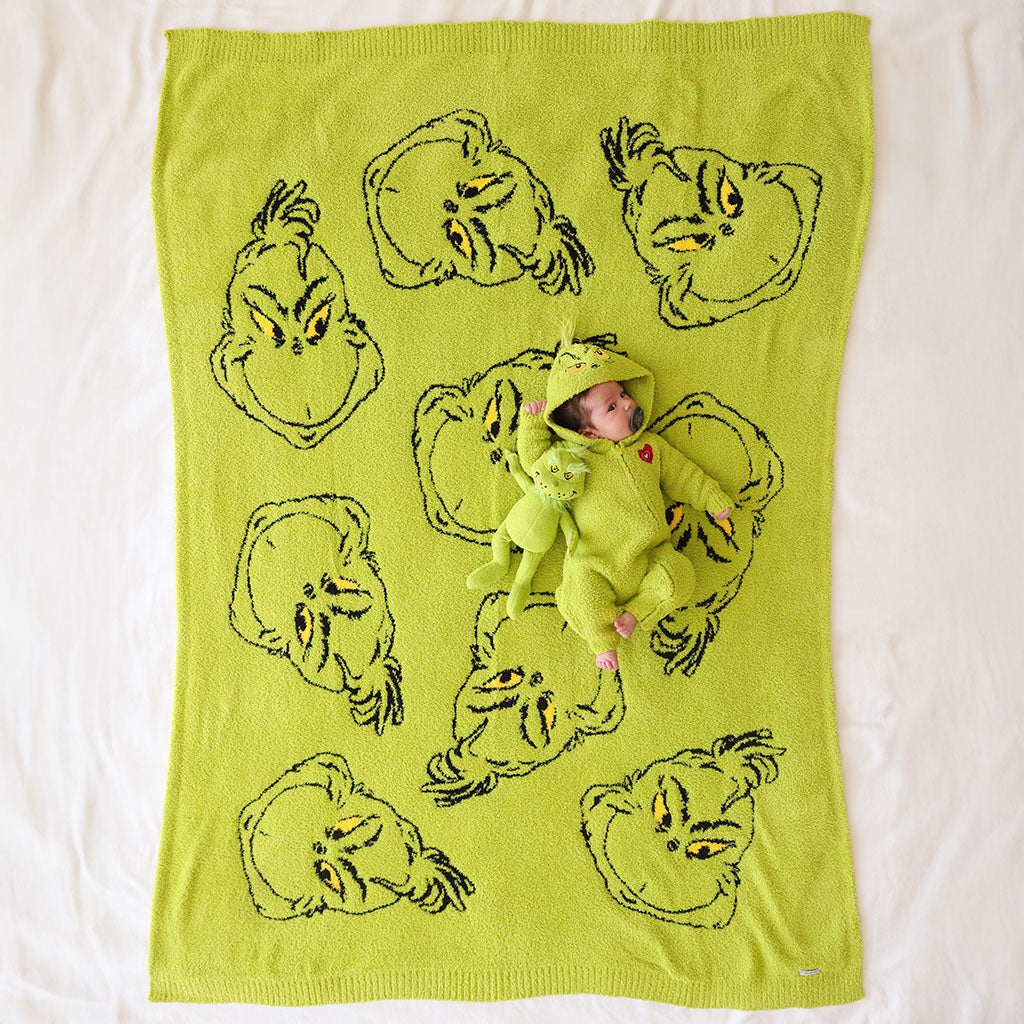 Dr. Seuss Mr. Grinch Grand Cuddle Patoo® Blanket