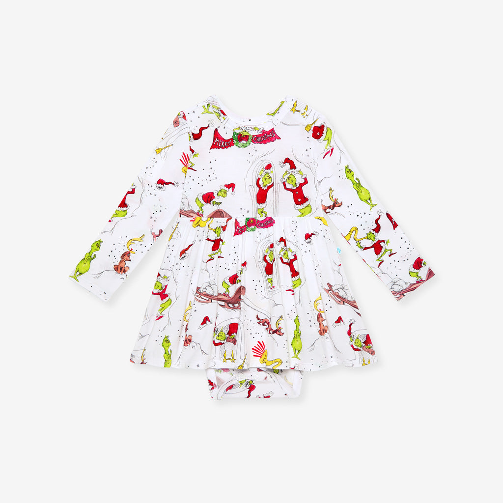 Dr. Seuss Mount Crumpit Twirl Bodysuit Dress