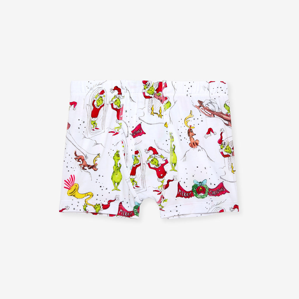 Dr. Seuss Who-liday Tree Boys' Boxer Brief Set