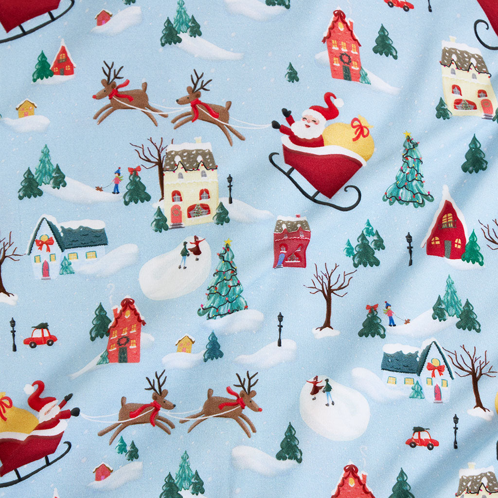 Christmasville Twirl Bodysuit Dress