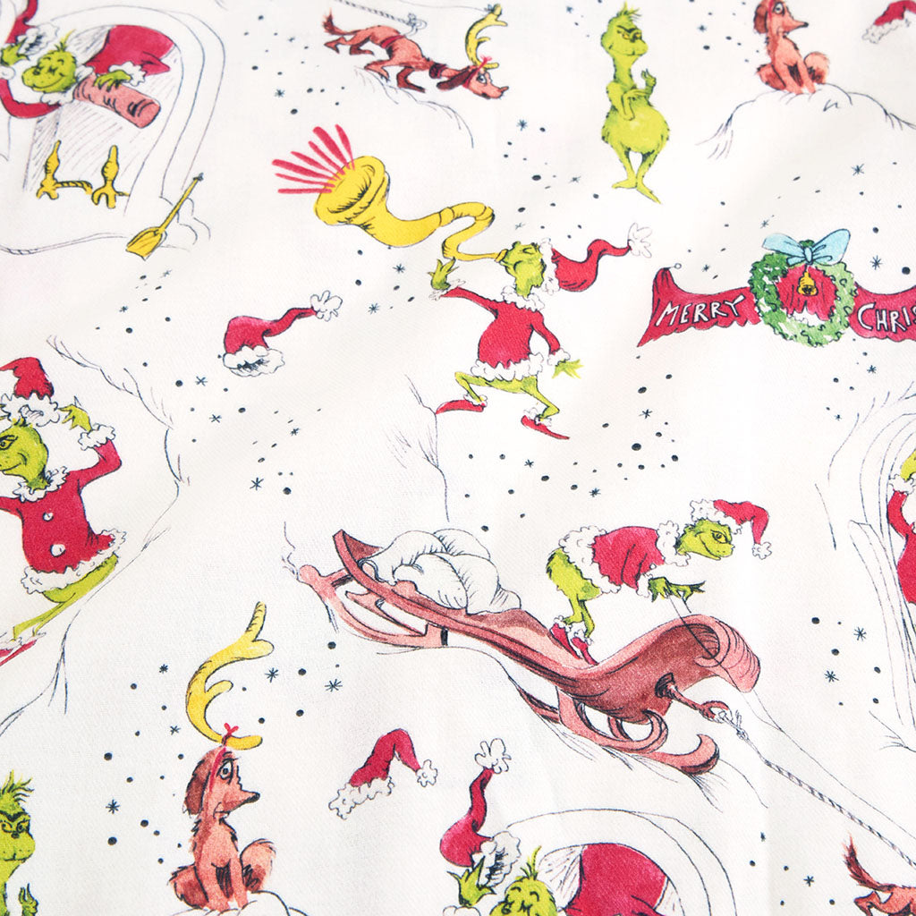 Dr. Seuss Mount Crumpit Flannelette Luxe Pajama Set