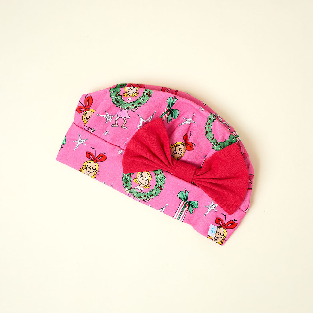 Dr. Seuss Cindy Lou Who Kids' Bow Chef Hat