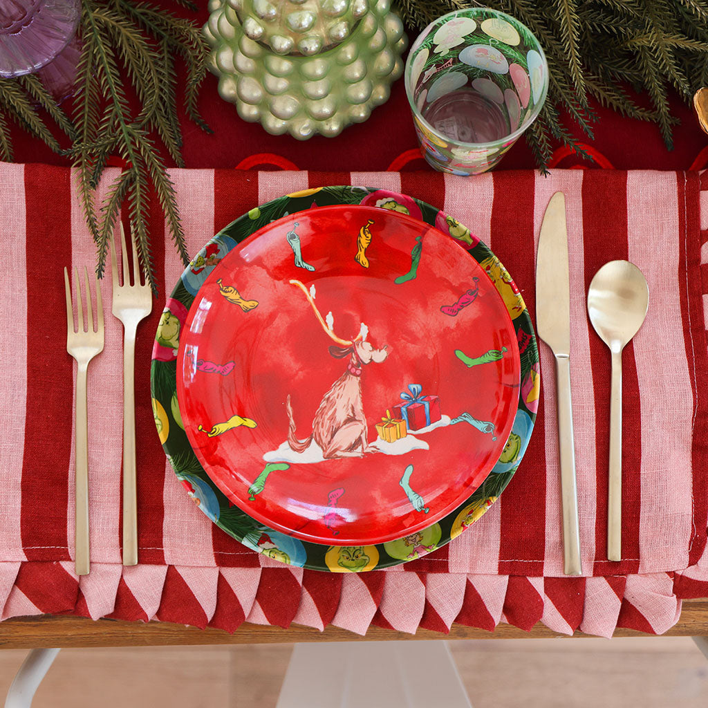 Dr. Seuss Who-liday Tree Dessert Plate Set