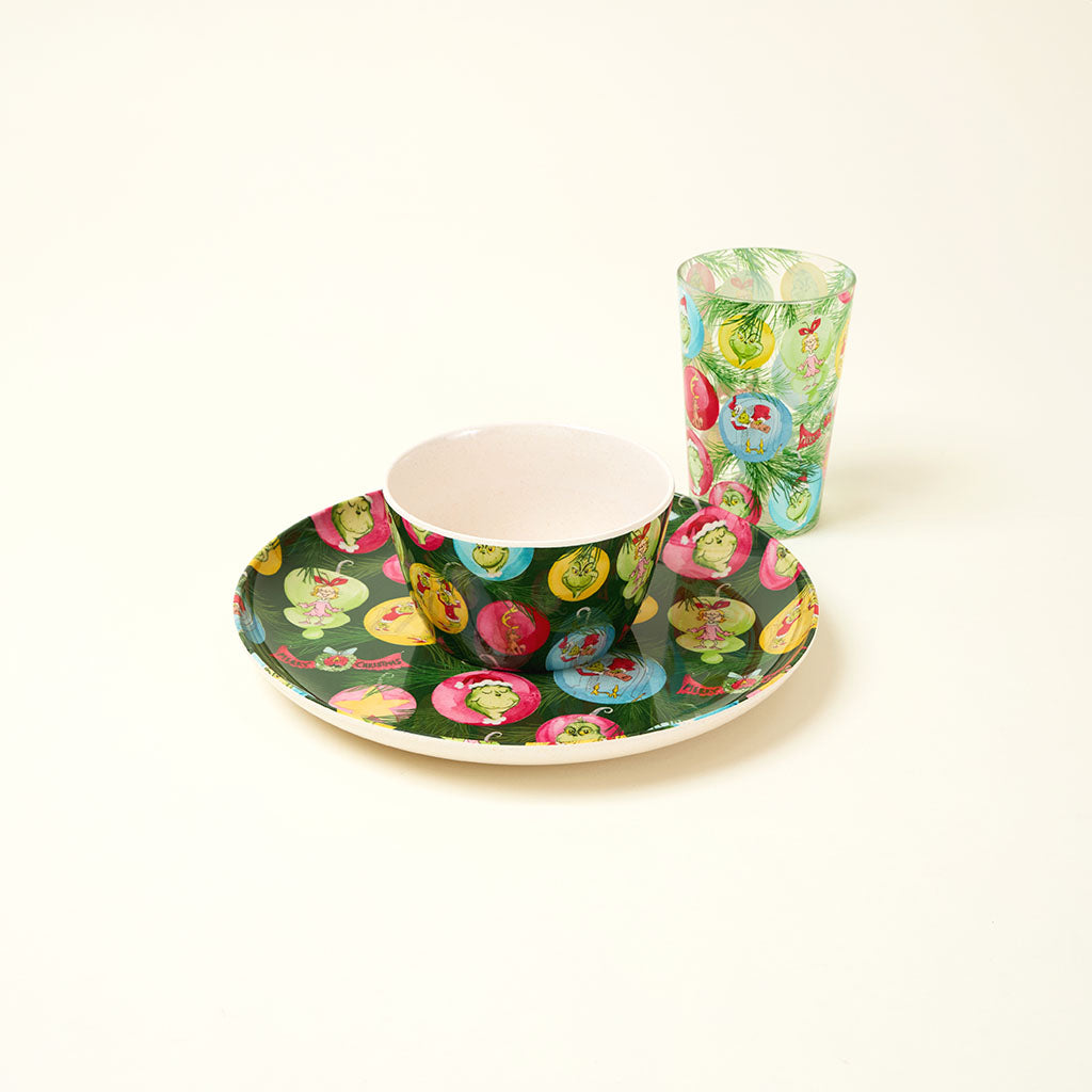 Dr. Seuss Who-liday Tree Dinnerware Set