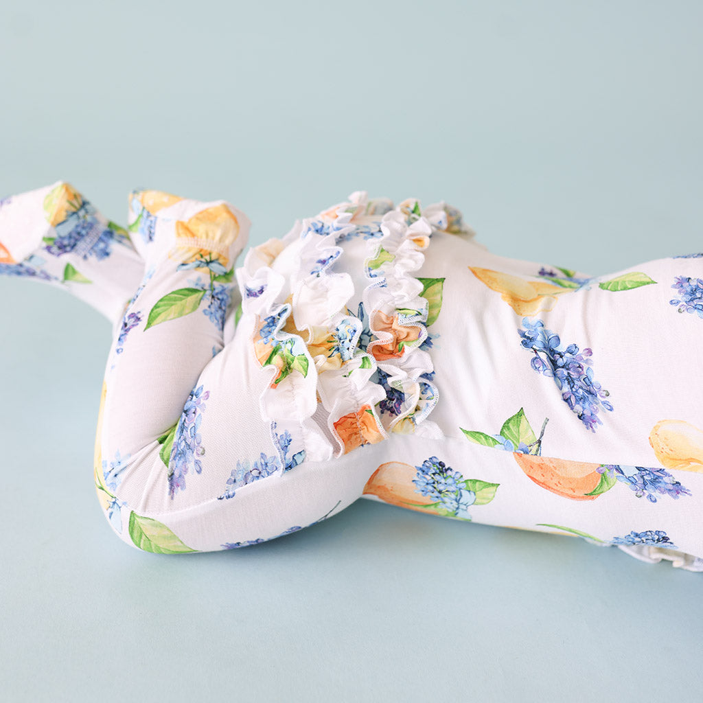 Sorrento Footie Ruffled Zippered One Piece