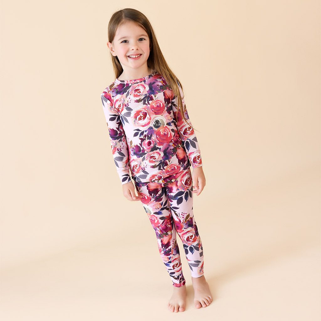 Dusk Rose Classic Pajama Set
