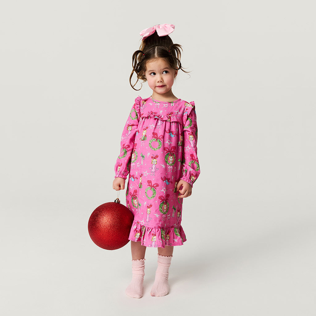 Dr. Seuss Cindy Lou Who Flannelette Nightgown