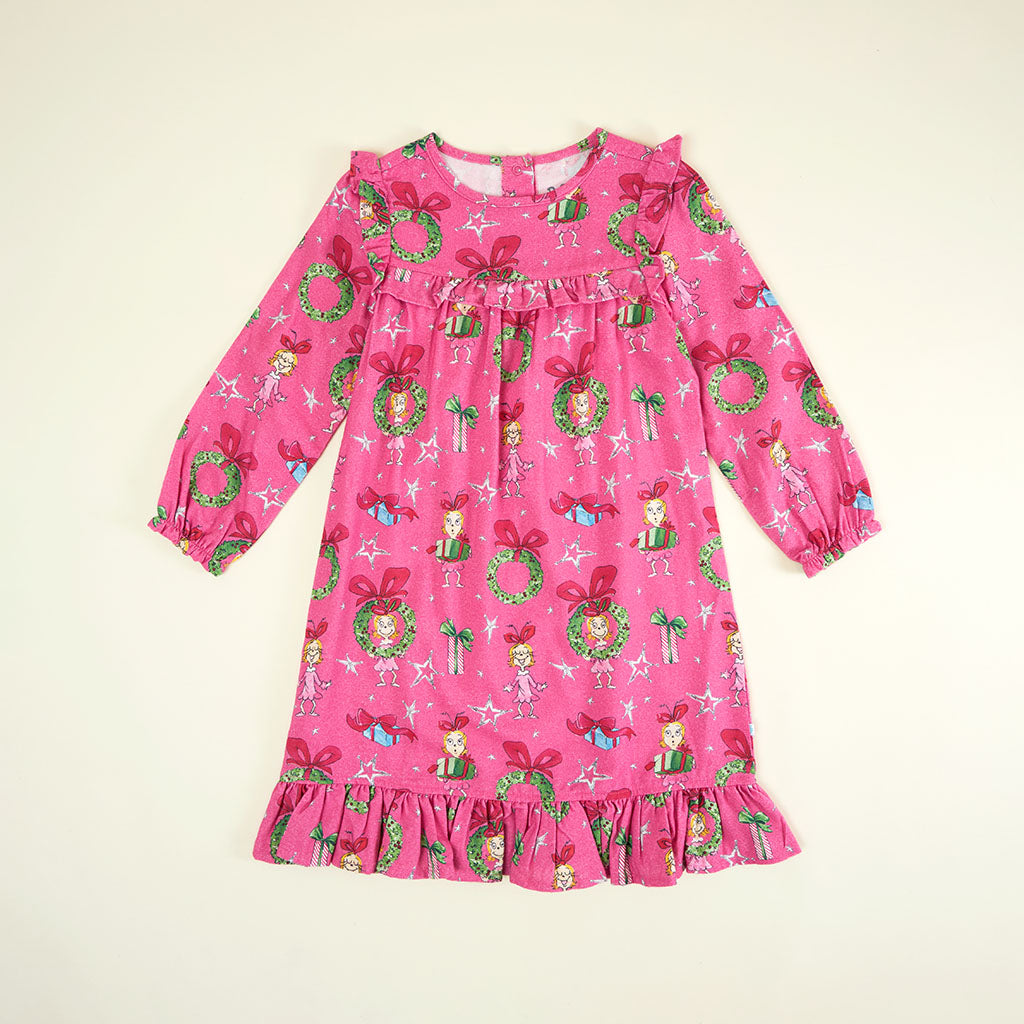 Dr. Seuss Cindy Lou Who Flannelette Nightgown