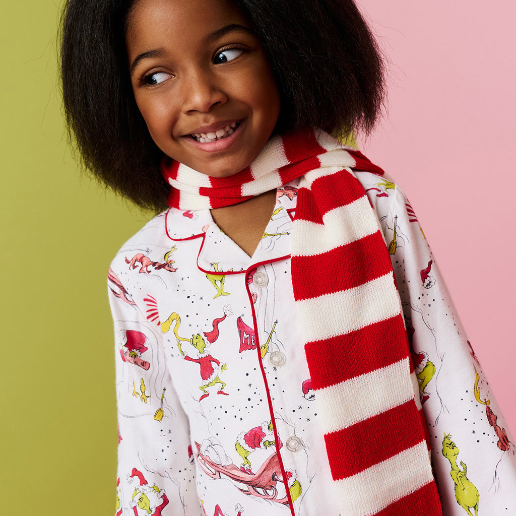 Dr. Seuss Mount Crumpit Flannelette Luxe Pajama Set