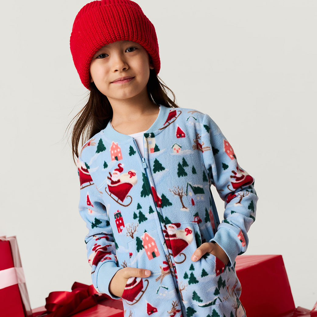 Christmasville Microfleece Jumpsuit