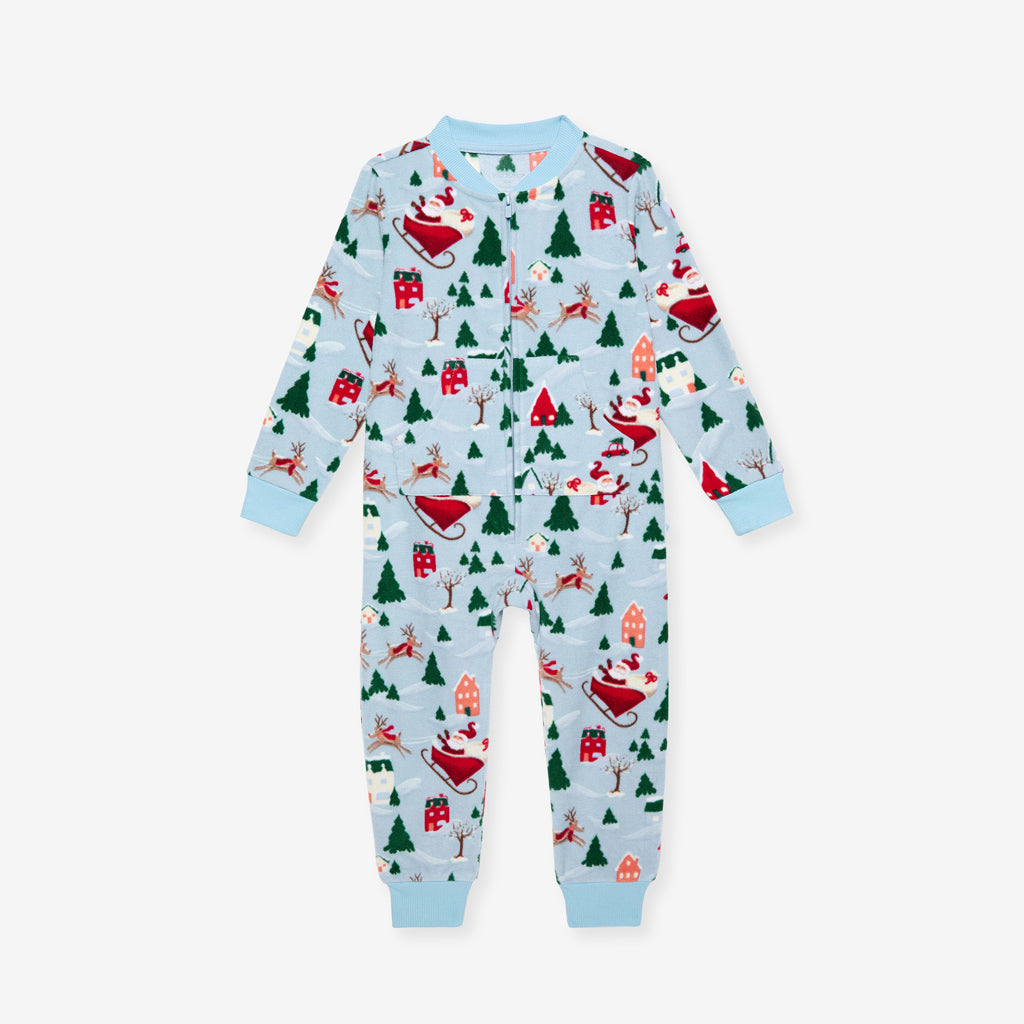 Christmasville Microfleece Jumpsuit