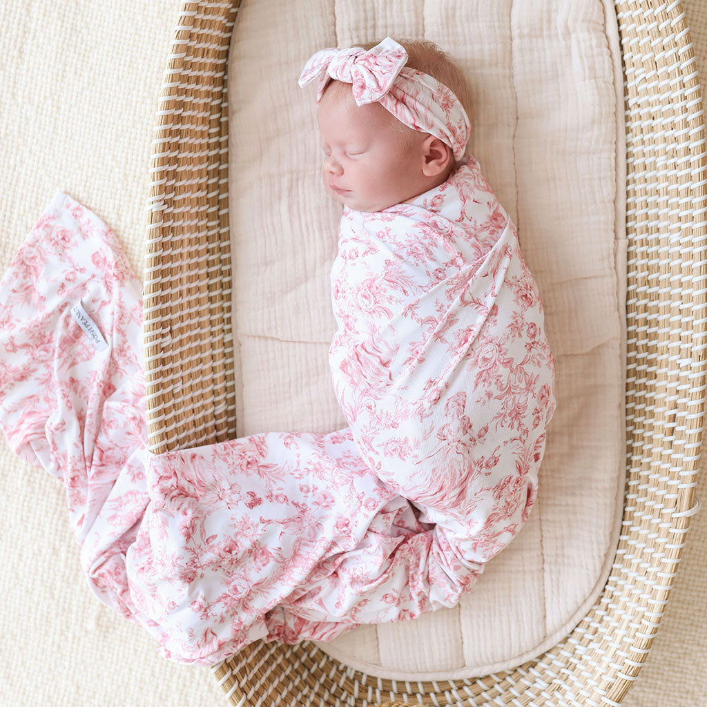 Antoinette Swaddle Headband Set