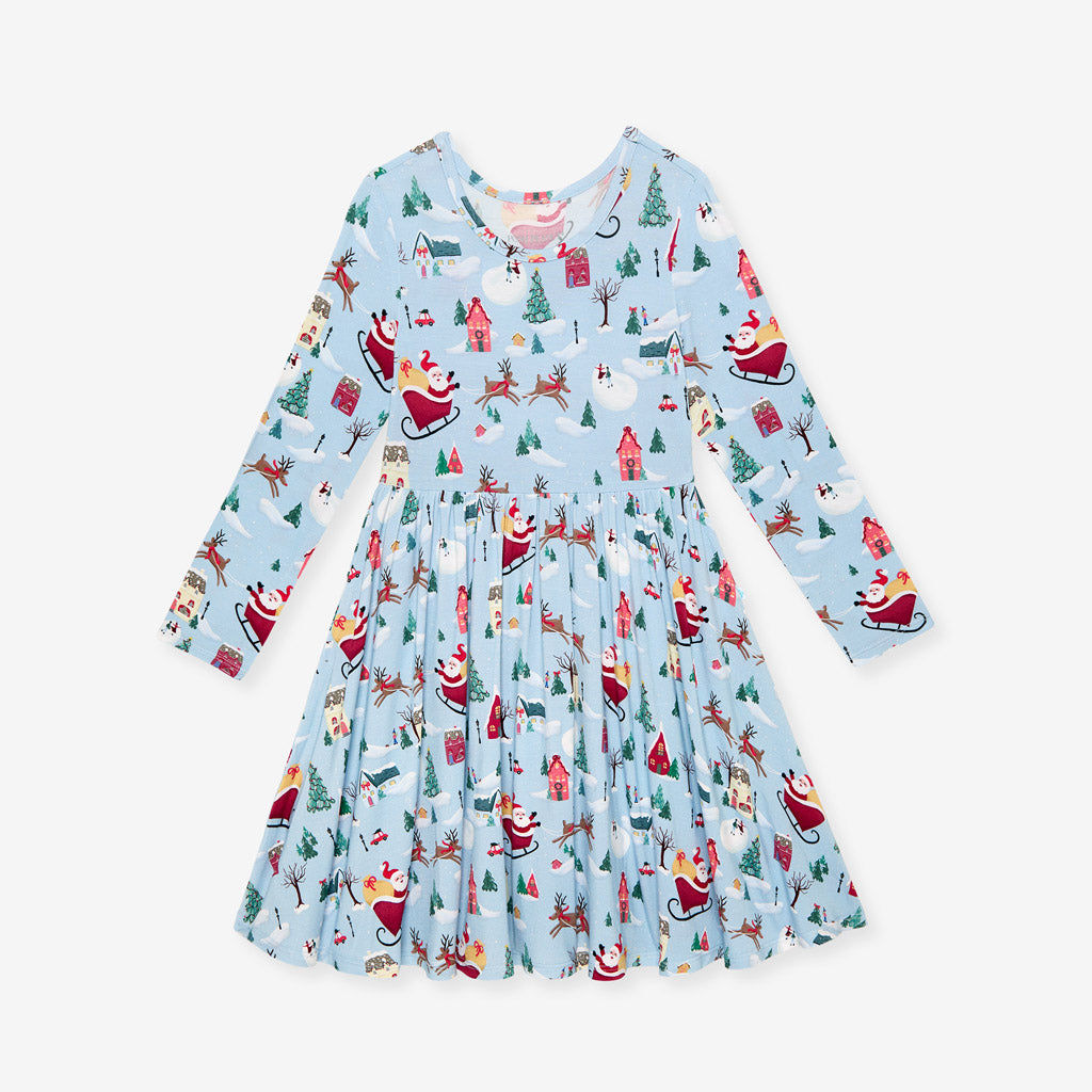 Christmasville Twirl Dress