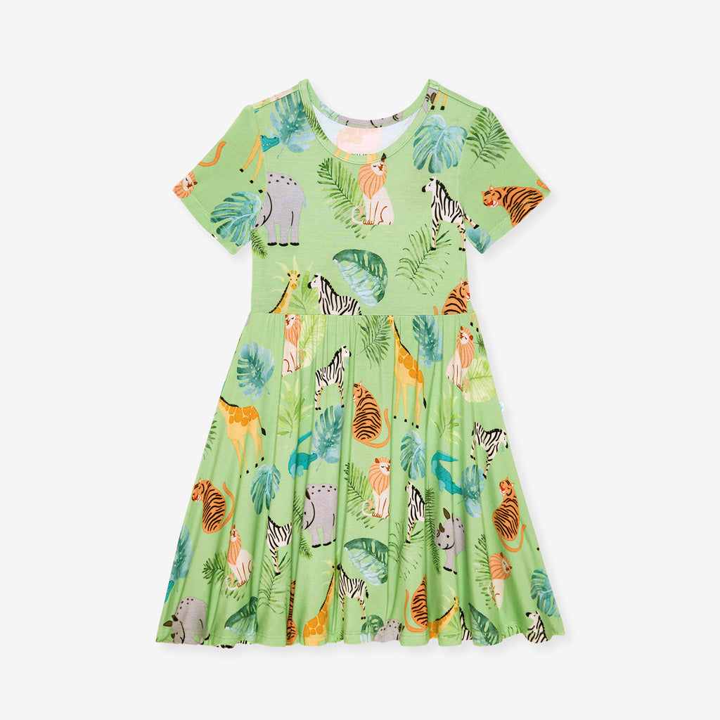 Safari Animals Twirl Dress