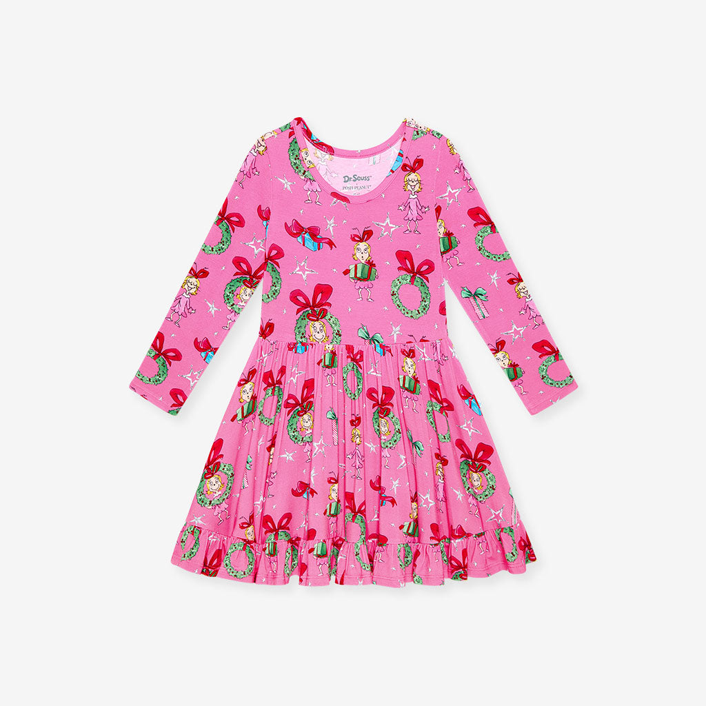 Dr. Seuss Cindy Lou Who Ruffled Twirl Dress